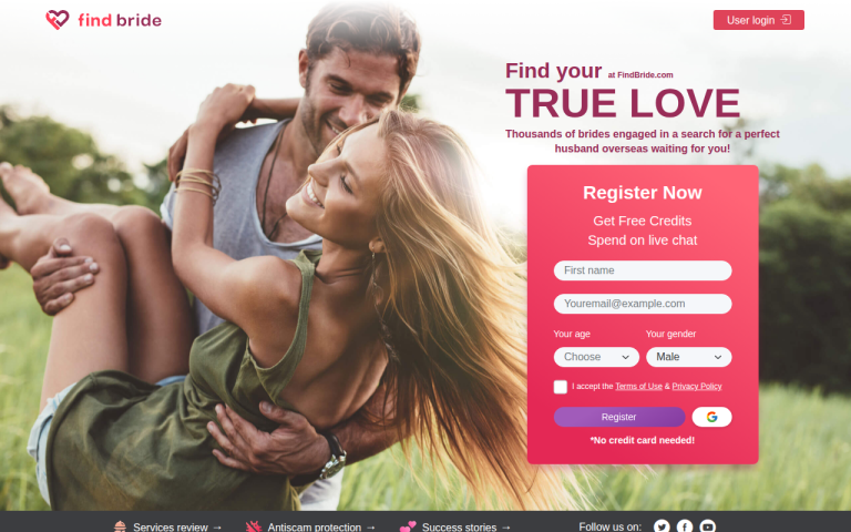 findbride.com Reviews & Reviews Website Screenshot