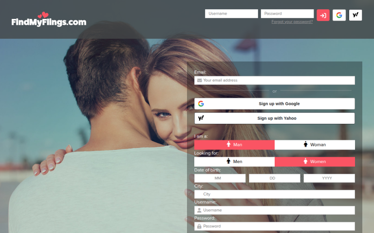 findmyflings.com Reviews & Reviews Website Screenshot