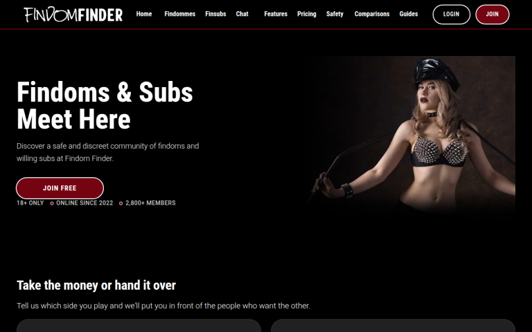 findomfinder.com Reviews & Reviews Website Screenshot