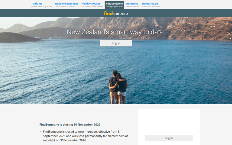 findsomeone.co.nz Reviews & Reviews Website Screenshot