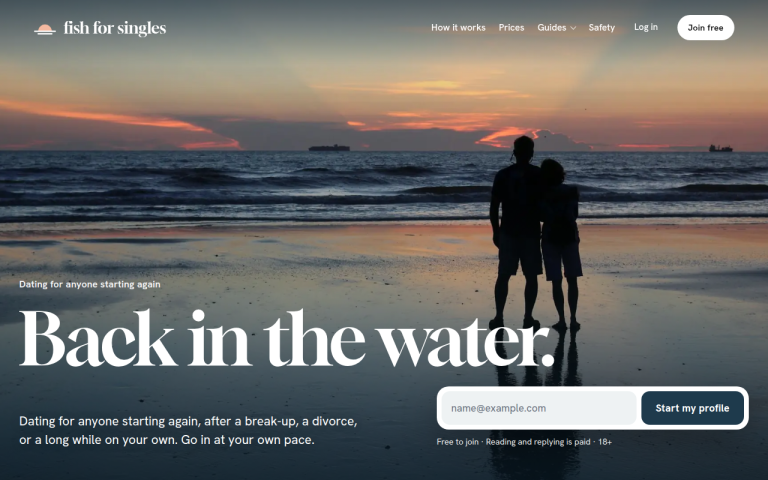 fishforsingles.com Reviews & Reviews Website Screenshot