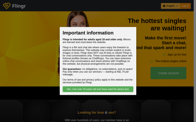 flingr.pro Reviews & Reviews Website Screenshot