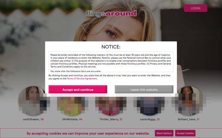 flingsaround.com Reviews & Reviews Website Screenshot