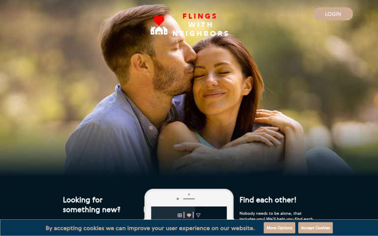 flingswithneighbors.com Reviews & Reviews Website Screenshot