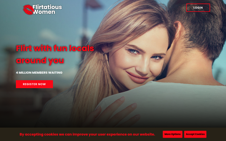 flirtatiouswomen.com Reviews & Reviews Website Screenshot