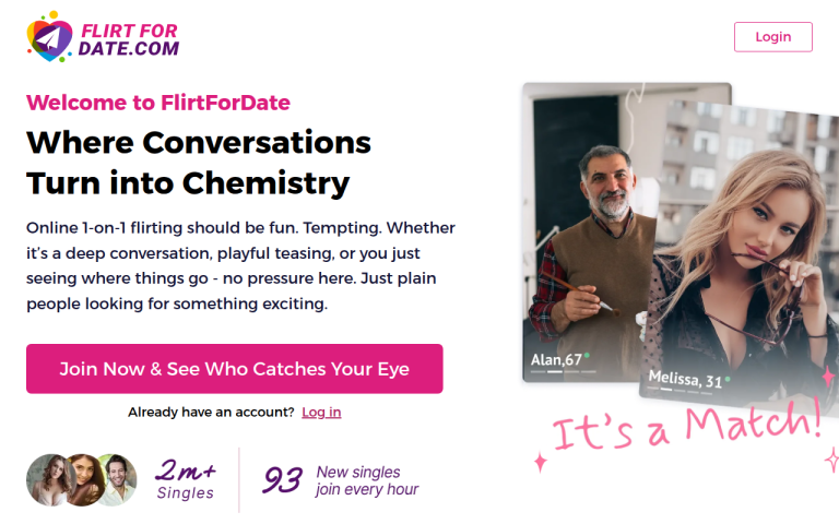 flirtfordate.com Reviews & Reviews Website Screenshot