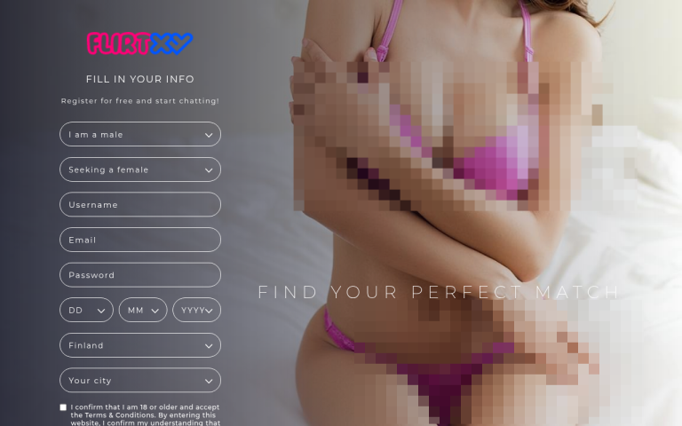 flirtxy.com Reviews & Reviews Website Screenshot
