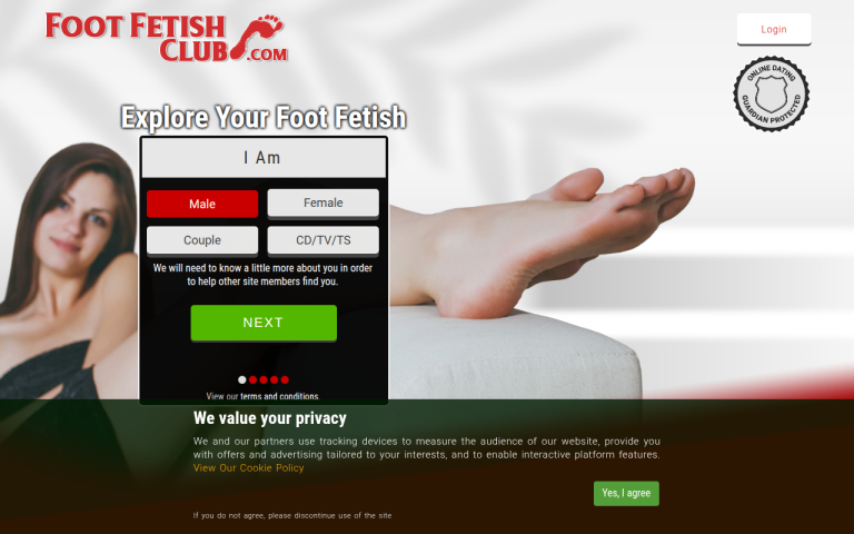 foot-fetish-club.com Reviews & Reviews Website Screenshot