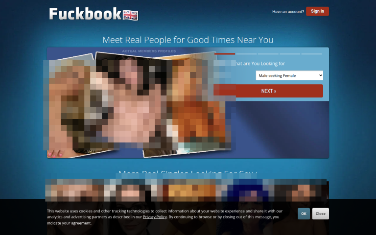 fuckbook.co.uk Reviews & Reviews Website Screenshot