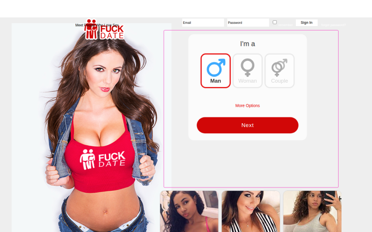 fuckdate.com Reviews & Reviews Website Screenshot
