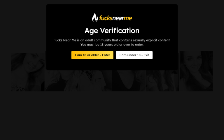 fucksnearme.com Reviews & Reviews Website Screenshot