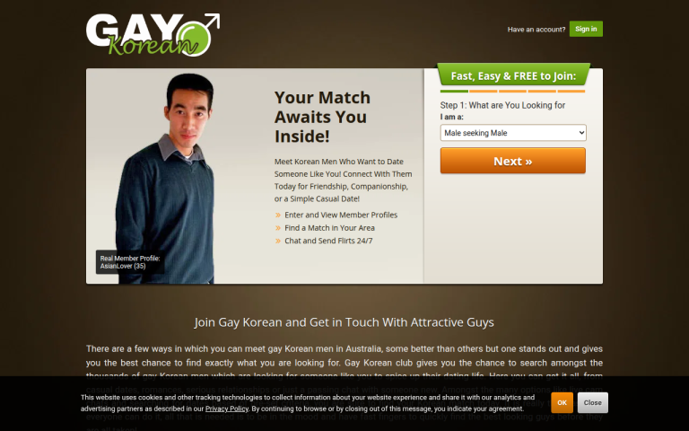 gaykorean.com.au Reviews & Reviews Website Screenshot