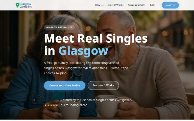 glasgowdatingsite.co.uk Reviews & Reviews Website Screenshot