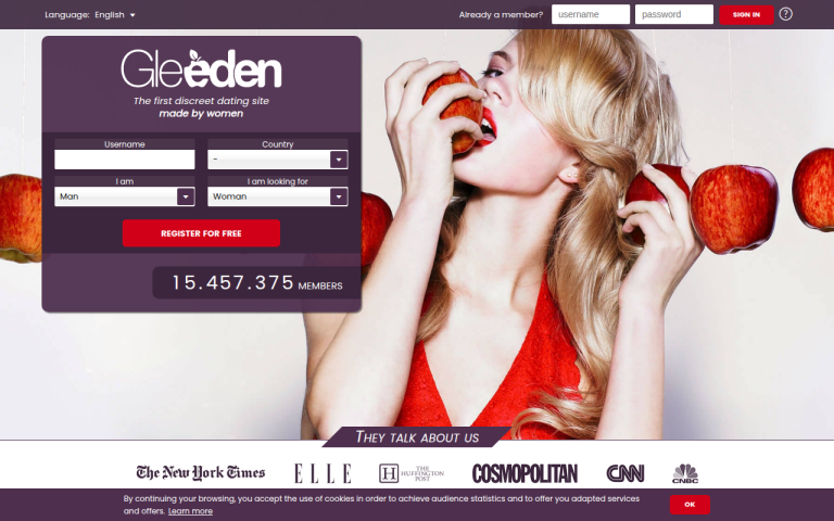 gleeden.com Reviews & Reviews Website Screenshot