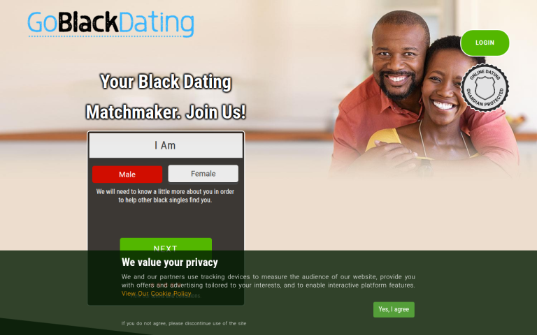 goblackdating.com Reviews & Reviews Website Screenshot