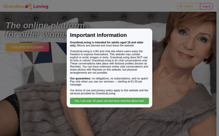 grandmaloving.com Reviews & Reviews Website Screenshot