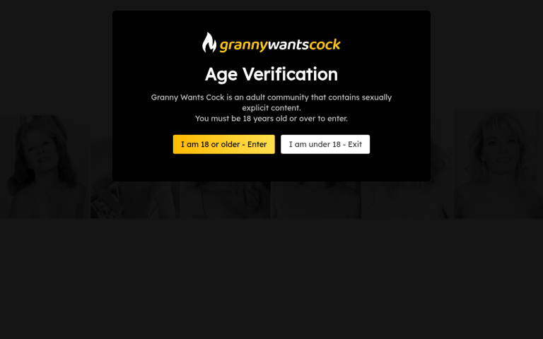 grannywantscock.com Reviews & Reviews Website Screenshot