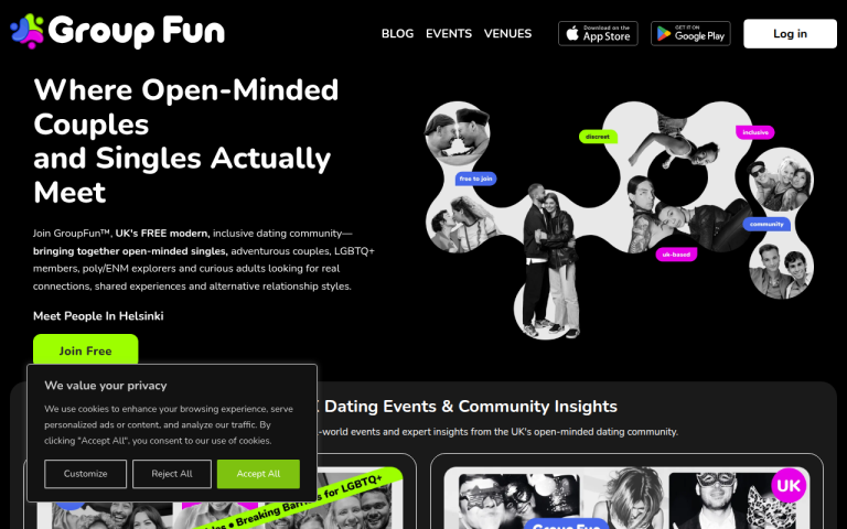 groupfun.com Reviews & Reviews Website Screenshot