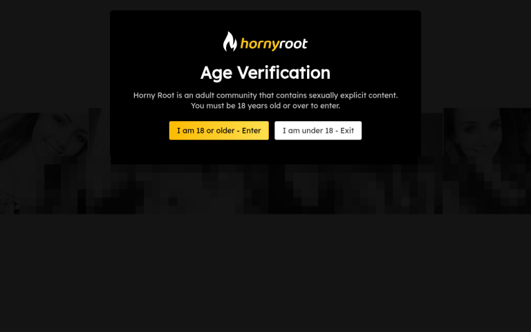 hornyroot.com Reviews & Reviews Website Screenshot