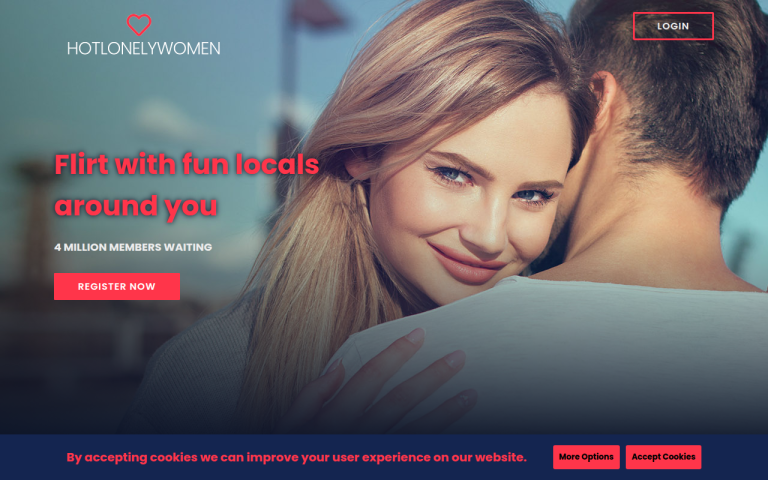 hotlonelywomen.com Reviews & Reviews Website Screenshot