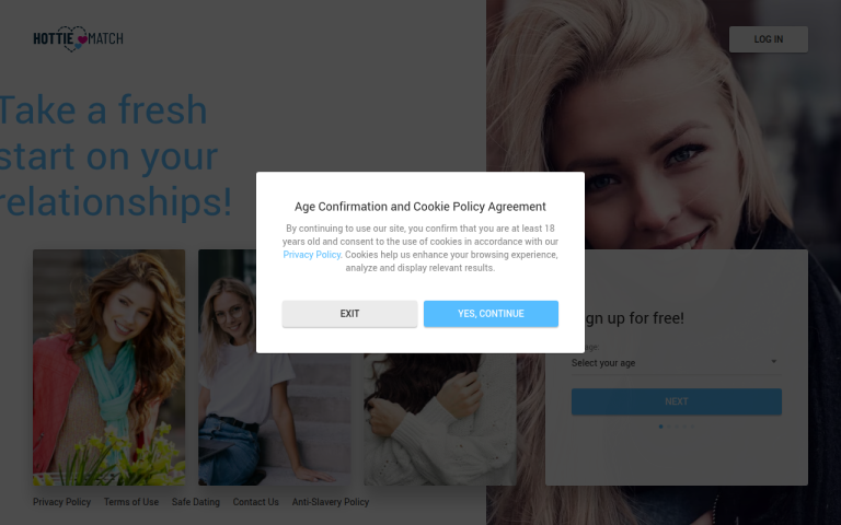 hottiematch.com Reviews & Reviews Website Screenshot