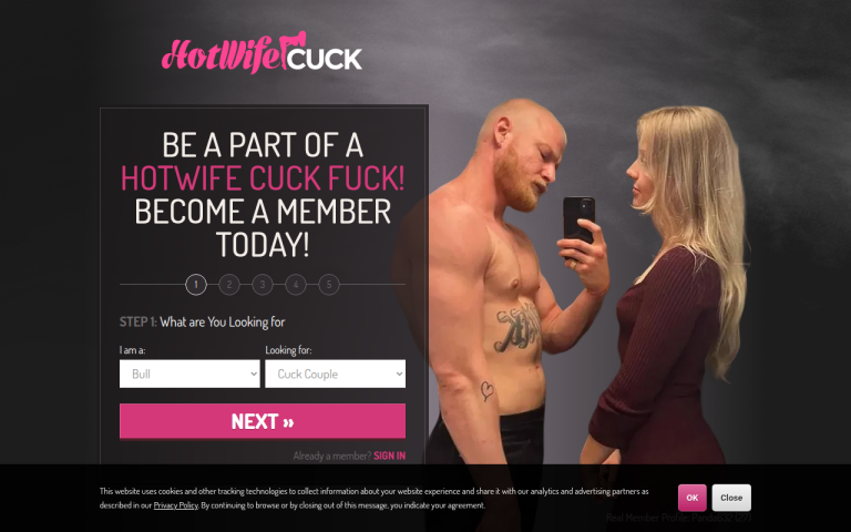 hotwifecuck.com Reviews & Reviews Website Screenshot