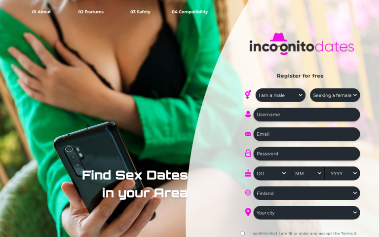 incognitodates.com Reviews & Reviews Website Screenshot
