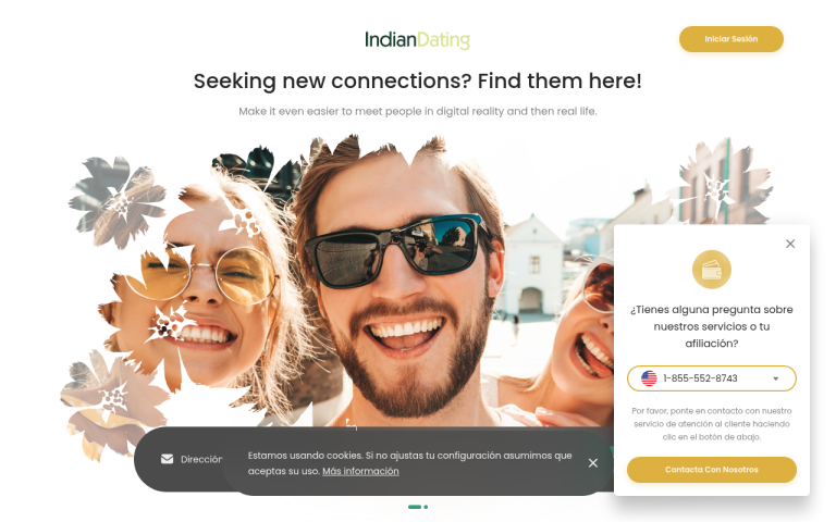 indiandating.com Reviews & Reviews Website Screenshot