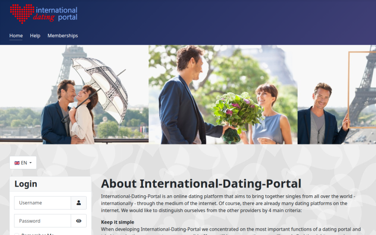 international-dating-portal.com Reviews & Reviews Website Screenshot