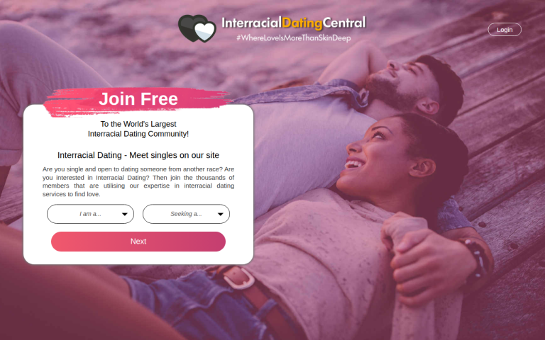 interracialdatingcentral.com Reviews & Reviews Website Screenshot