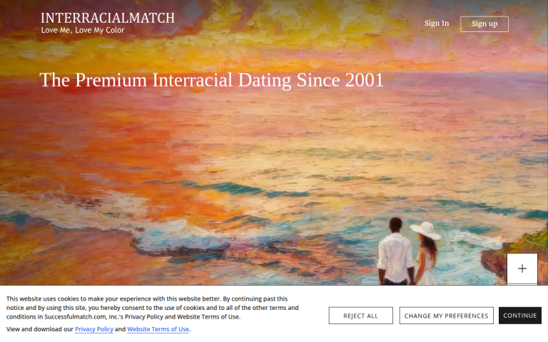 interracialmatch.com Reviews & Reviews Website Screenshot