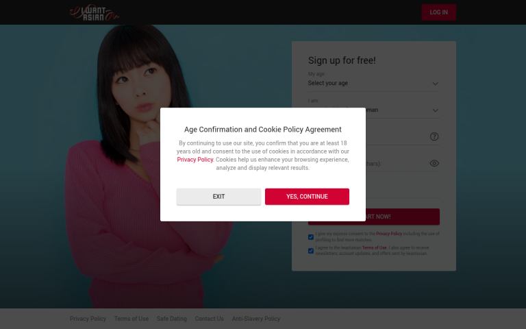 iwantasian.com Reviews & Reviews Website Screenshot