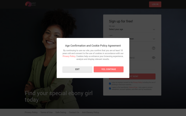 iwantblacks.com Reviews & Reviews Website Screenshot