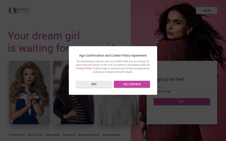 iwanthotties.com Reviews & Reviews Website Screenshot