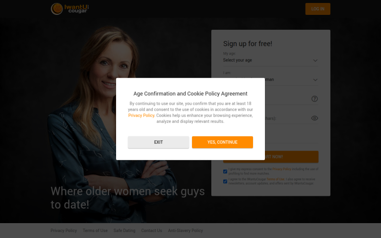 iwantucougar.com Reviews & Reviews Website Screenshot
