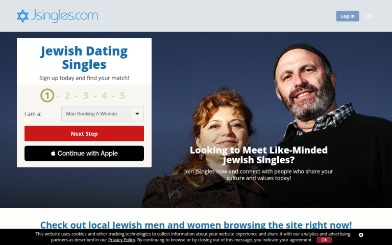 jsingles.com Reviews & Reviews Website Screenshot