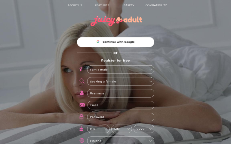 juicy-adult.com Reviews & Reviews Website Screenshot