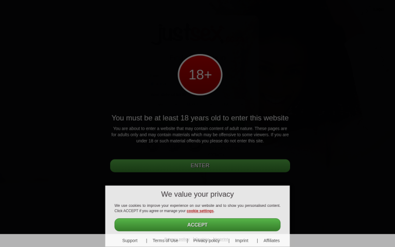 justsex.co.za Reviews & Reviews Website Screenshot