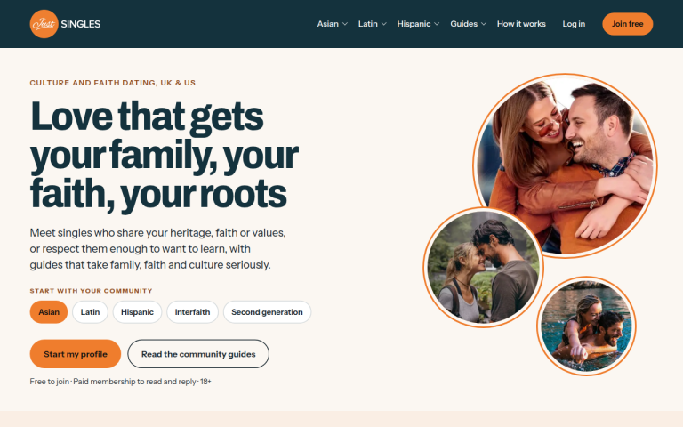 justsingles.com Reviews & Reviews Website Screenshot