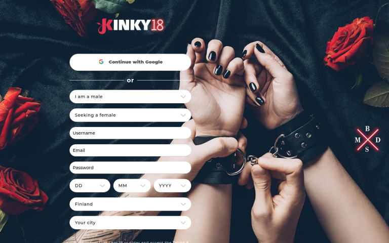 kinky18.net Reviews & Reviews Website Screenshot