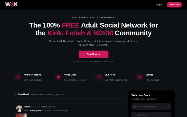 kinkyads.org Reviews & Reviews Website Screenshot