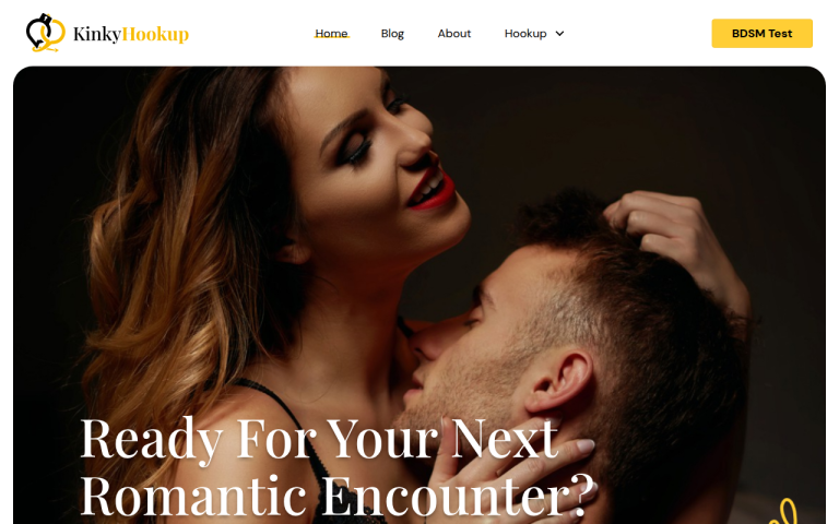 kinkyhookup.com Reviews & Reviews Website Screenshot