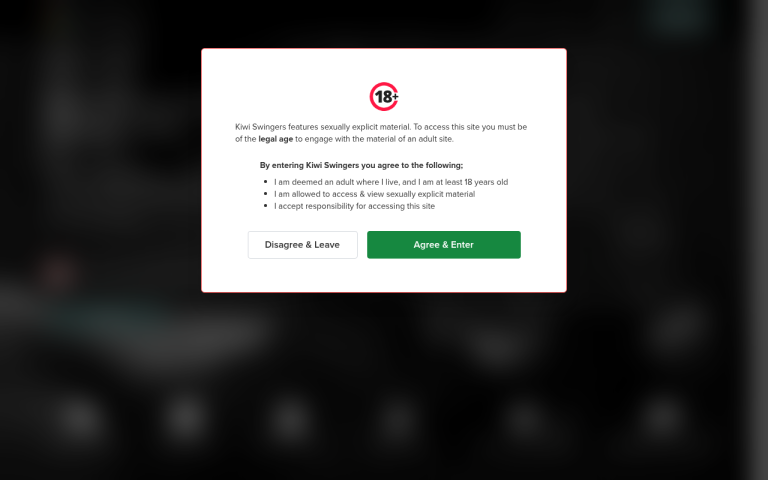 kiwiswingers.co.nz Reviews & Reviews Website Screenshot