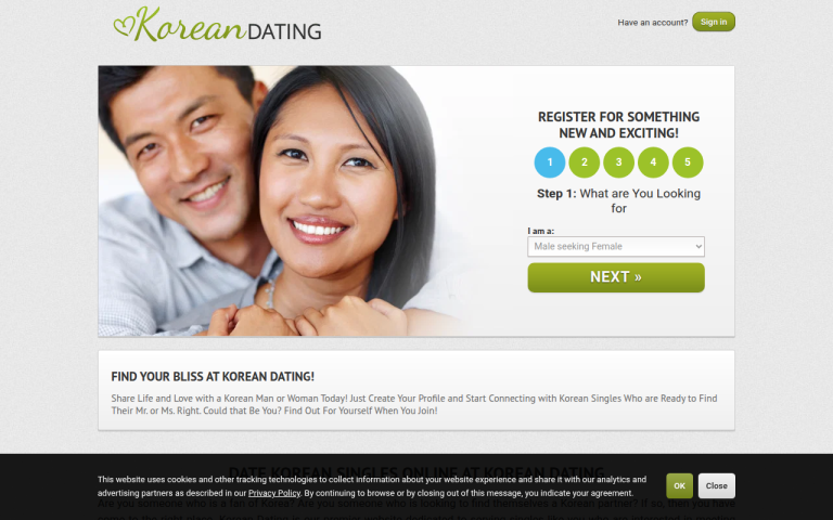 koreandating.com.au Reviews & Reviews Website Screenshot
