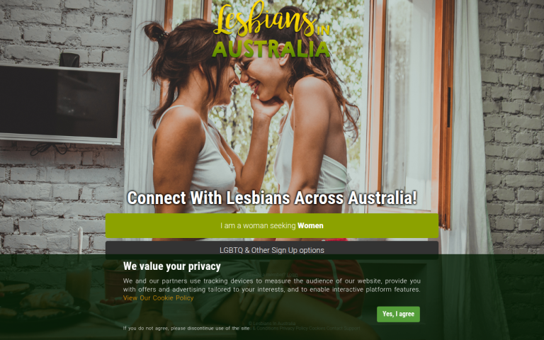 lesbians-in-australia.com Reviews & Reviews Website Screenshot