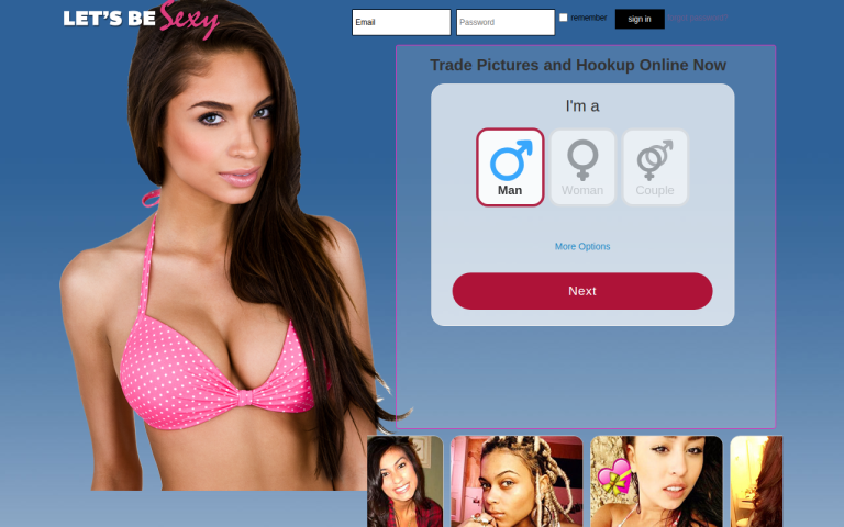 letsbesexy.com Reviews & Reviews Website Screenshot