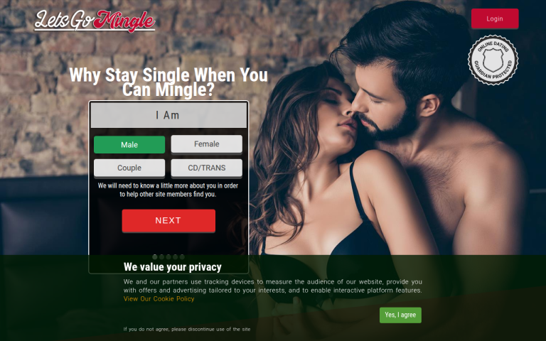 letsgomingle.com Reviews & Reviews Website Screenshot