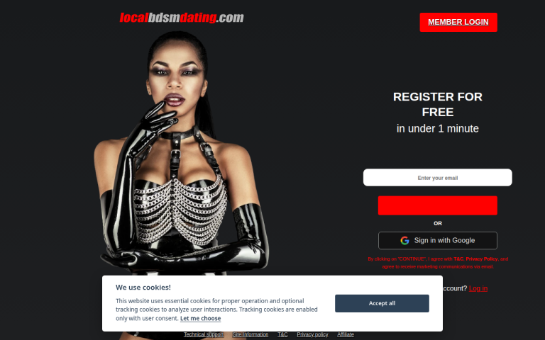 localbdsmdating.com Reviews & Reviews Website Screenshot