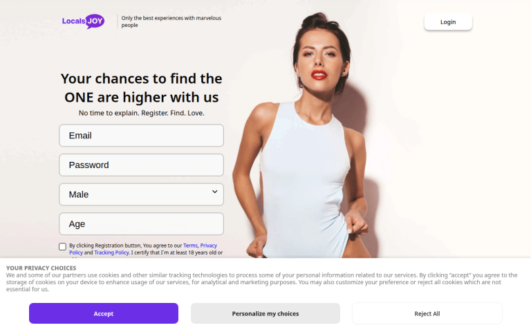 localsjoy.com Reviews & Reviews Website Screenshot