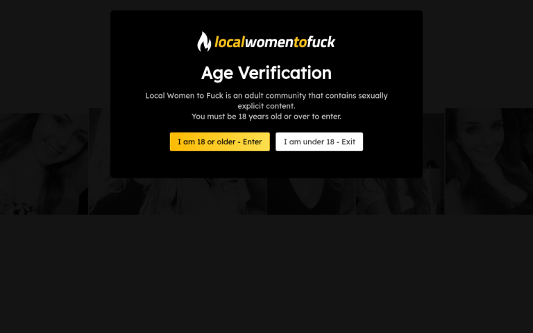localwomentofuck.com Reviews & Reviews Website Screenshot